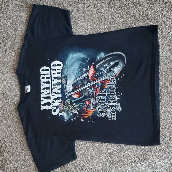 Jerzees Other - Unisex 2009 Lynrd Skynrd "Rock And Rebels" Concert T-Shirt Large